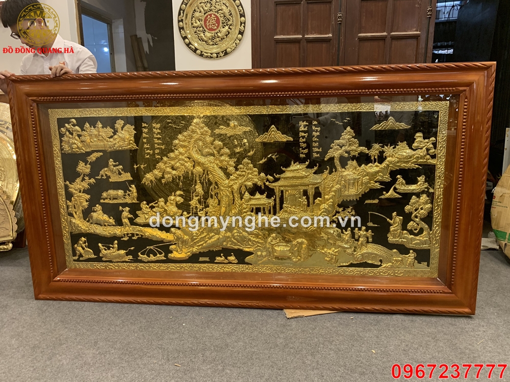 Tranh phong cảnh đồng quê việt nam 