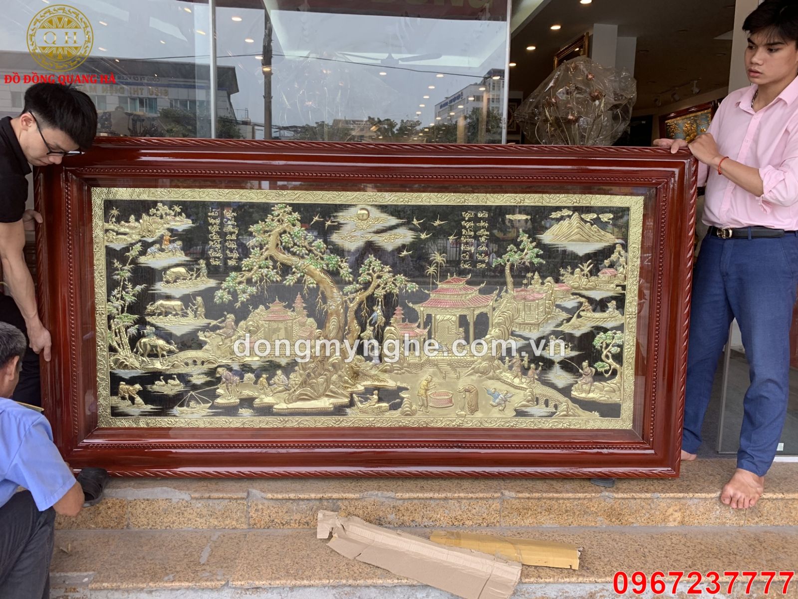 Tranh phong cảnh đồng quê việt nam 