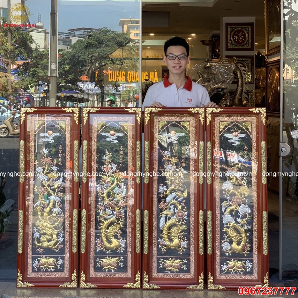 Tranh tùng cúc trúc mai