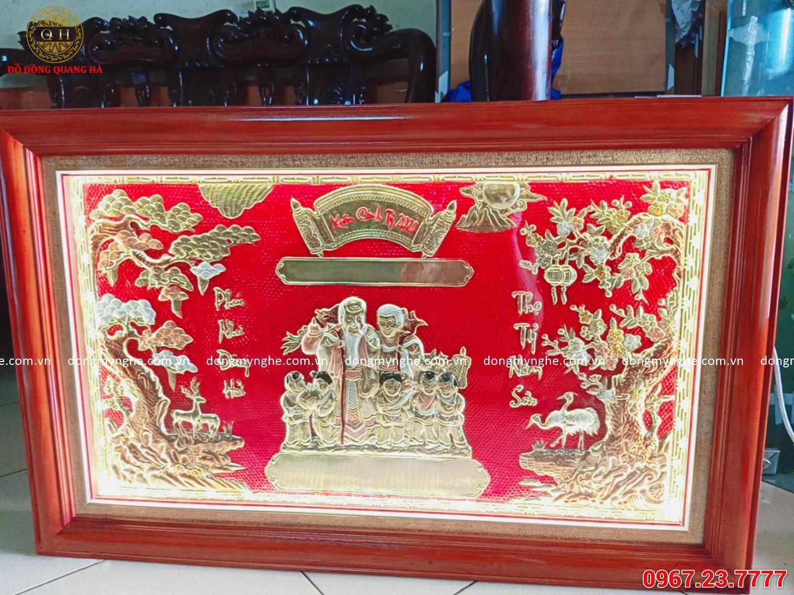 Tranh mừng thọ ông bà 