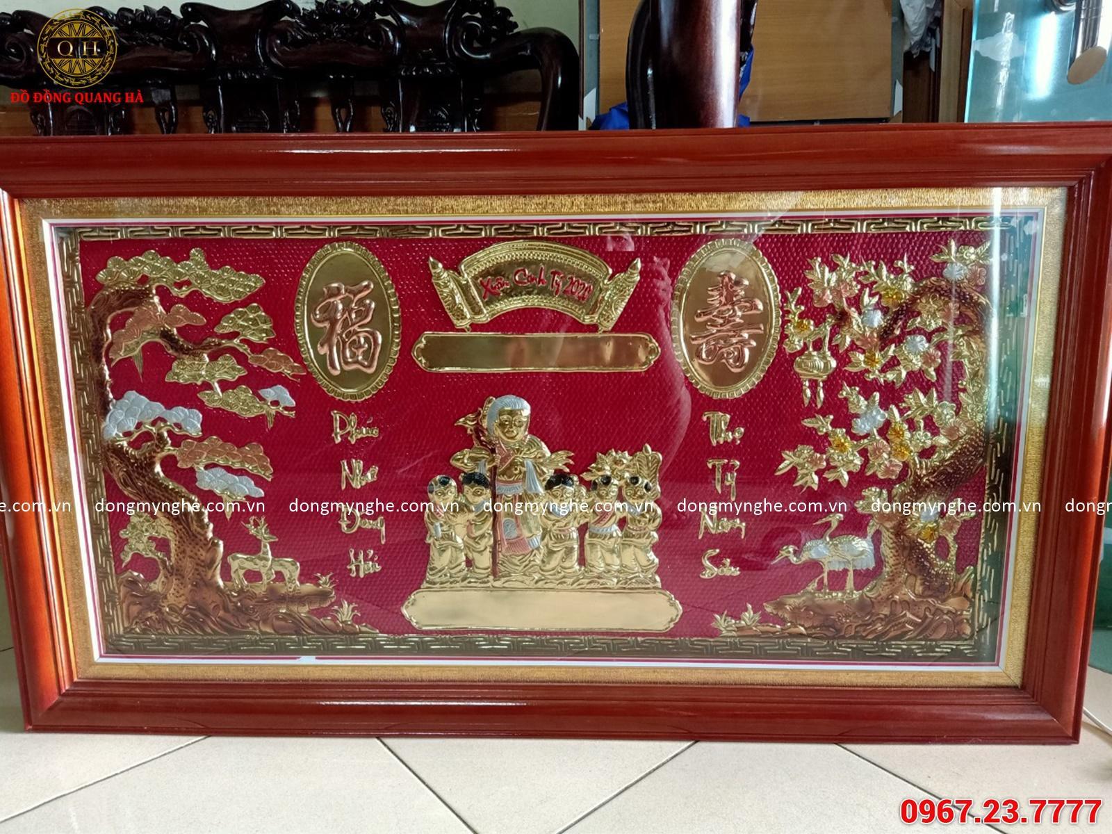 Tranh mừng thọ ông bà 