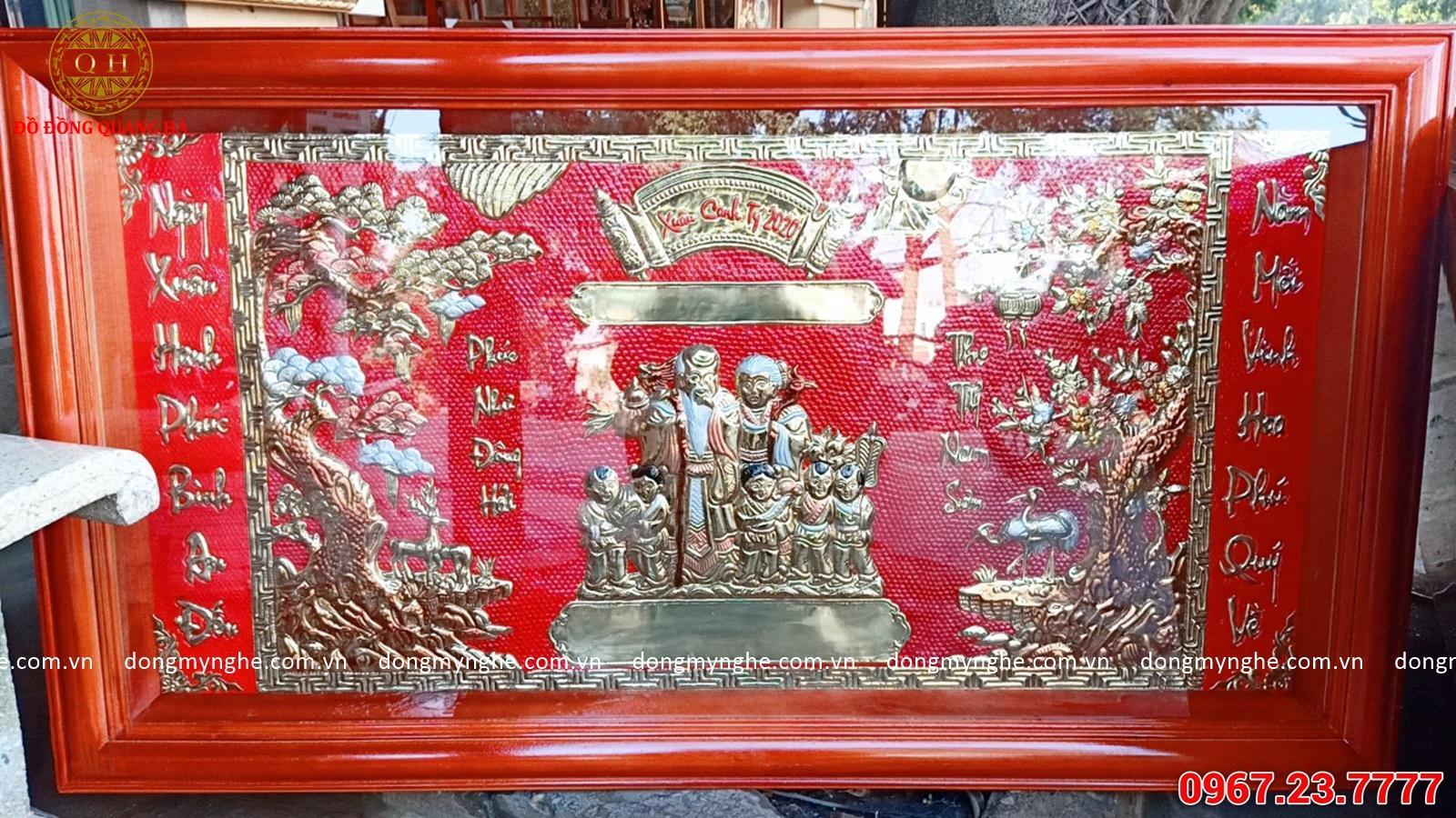 Tranh mừng thọ ông bà 