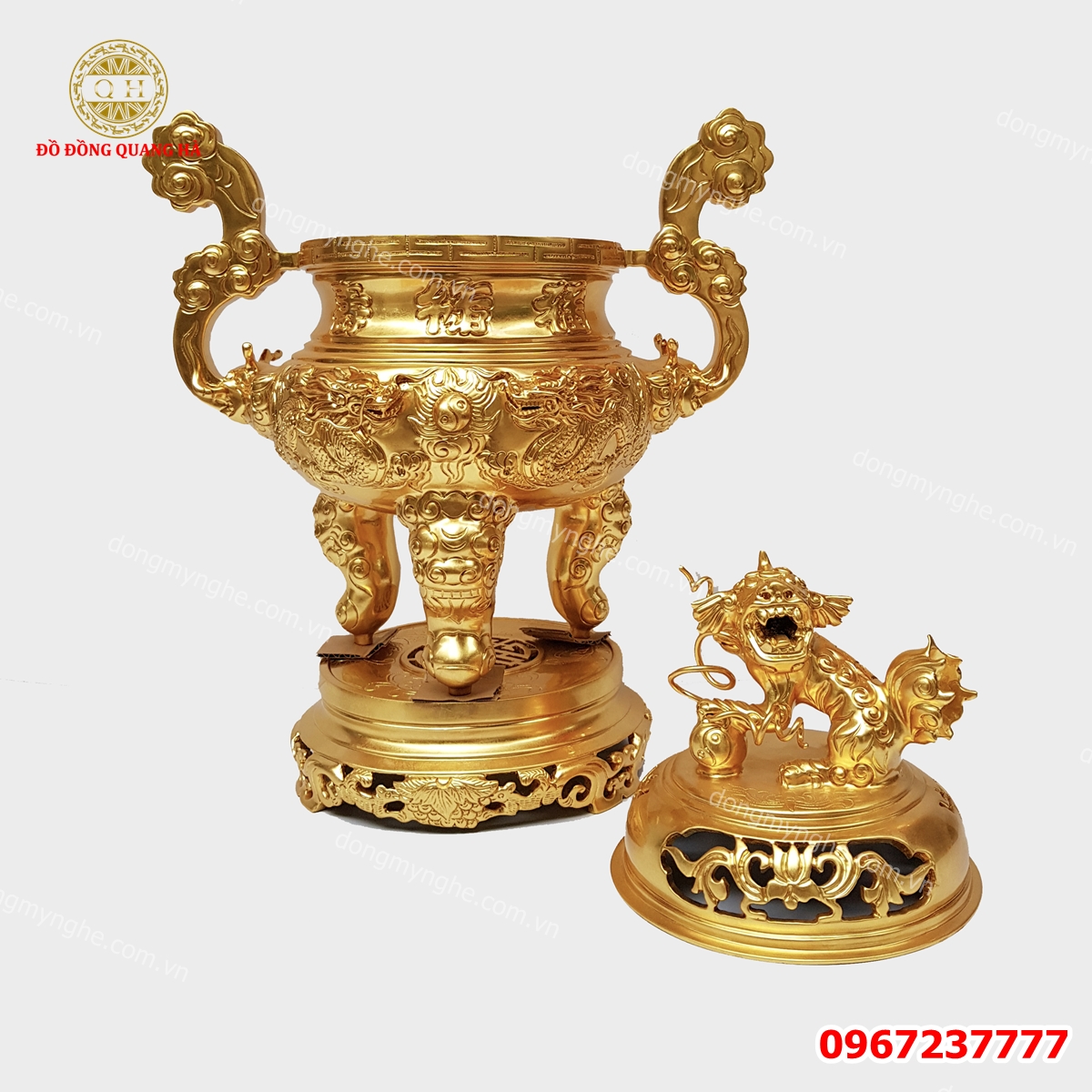 Đỉnh hương bằng đồng