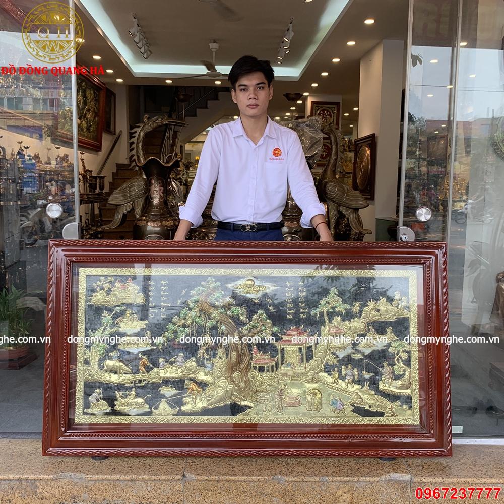 Tranh đồng quê việt nam đẹp