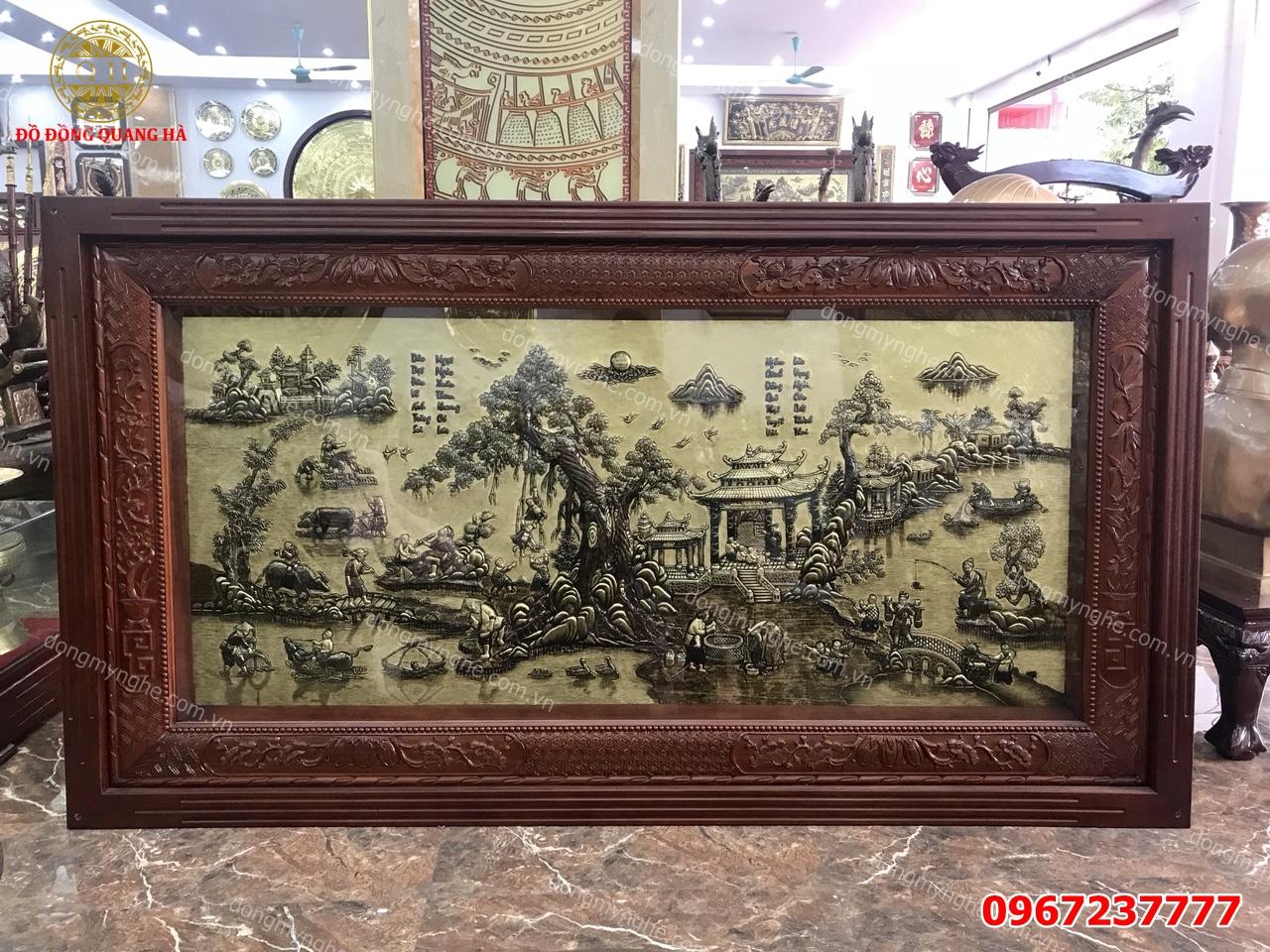 Tranh tường đồng quê 