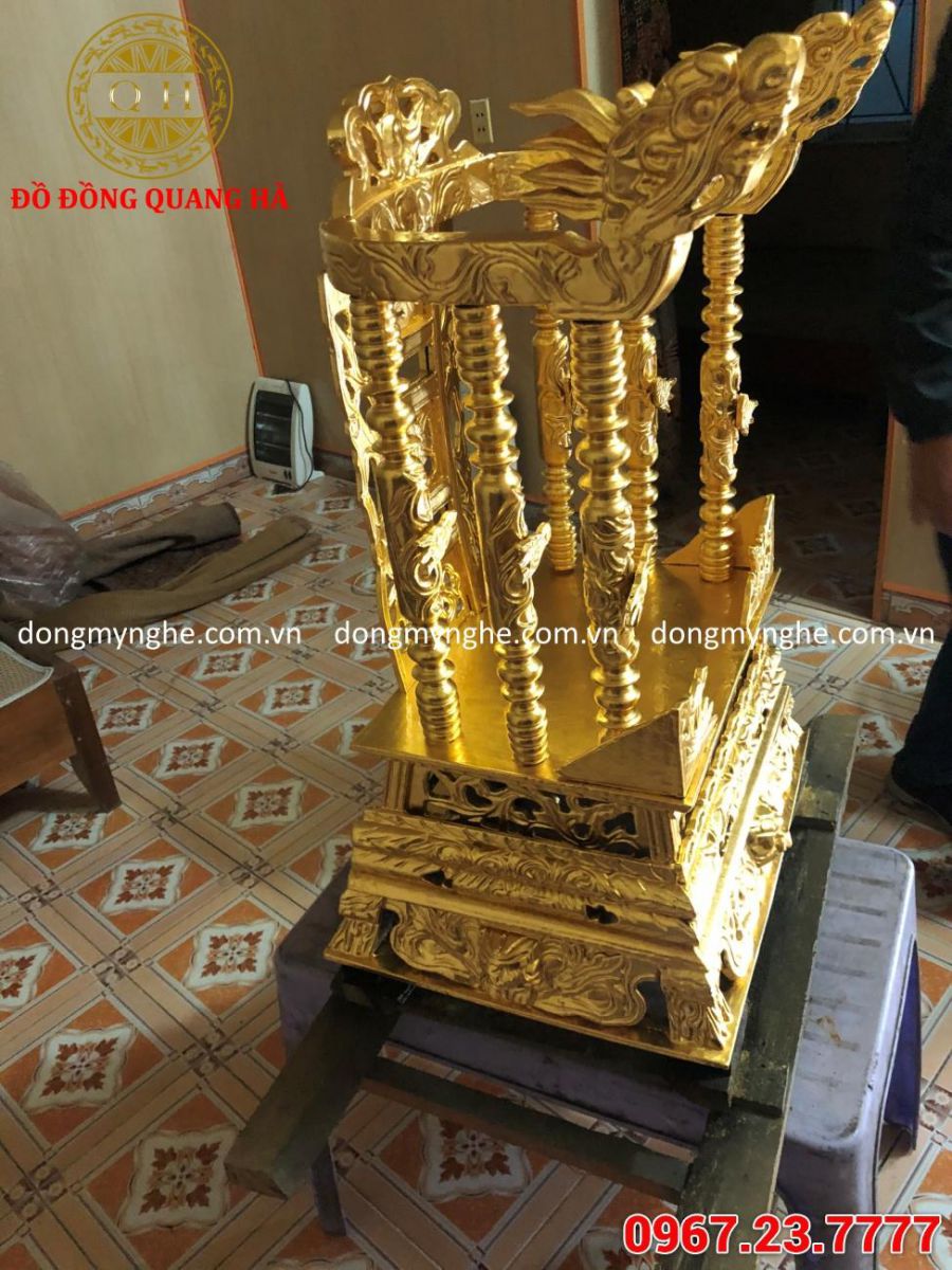 tượng Bà Chầu Quế và ngai thờ tượng Bà Chầu Quế và ngai thờ