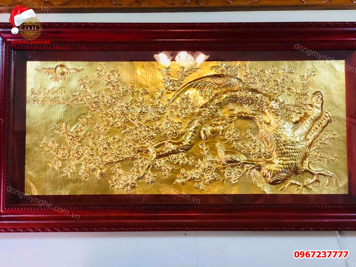 tranh dát vàng 24k đẹp