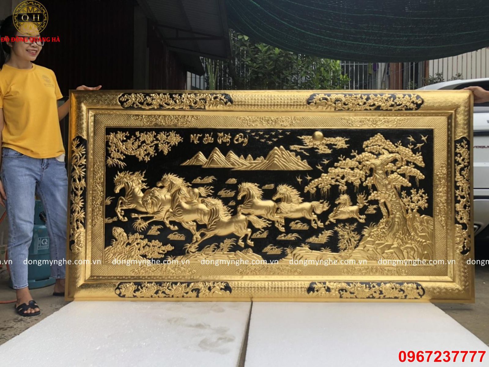 tranh dát vàng 24k đẹp