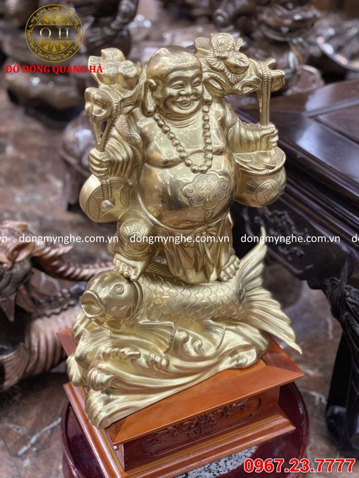 ý nghĩa tượng di lặc cưỡi cá chép ý nghĩa tượng di lặc cưỡi cá chép