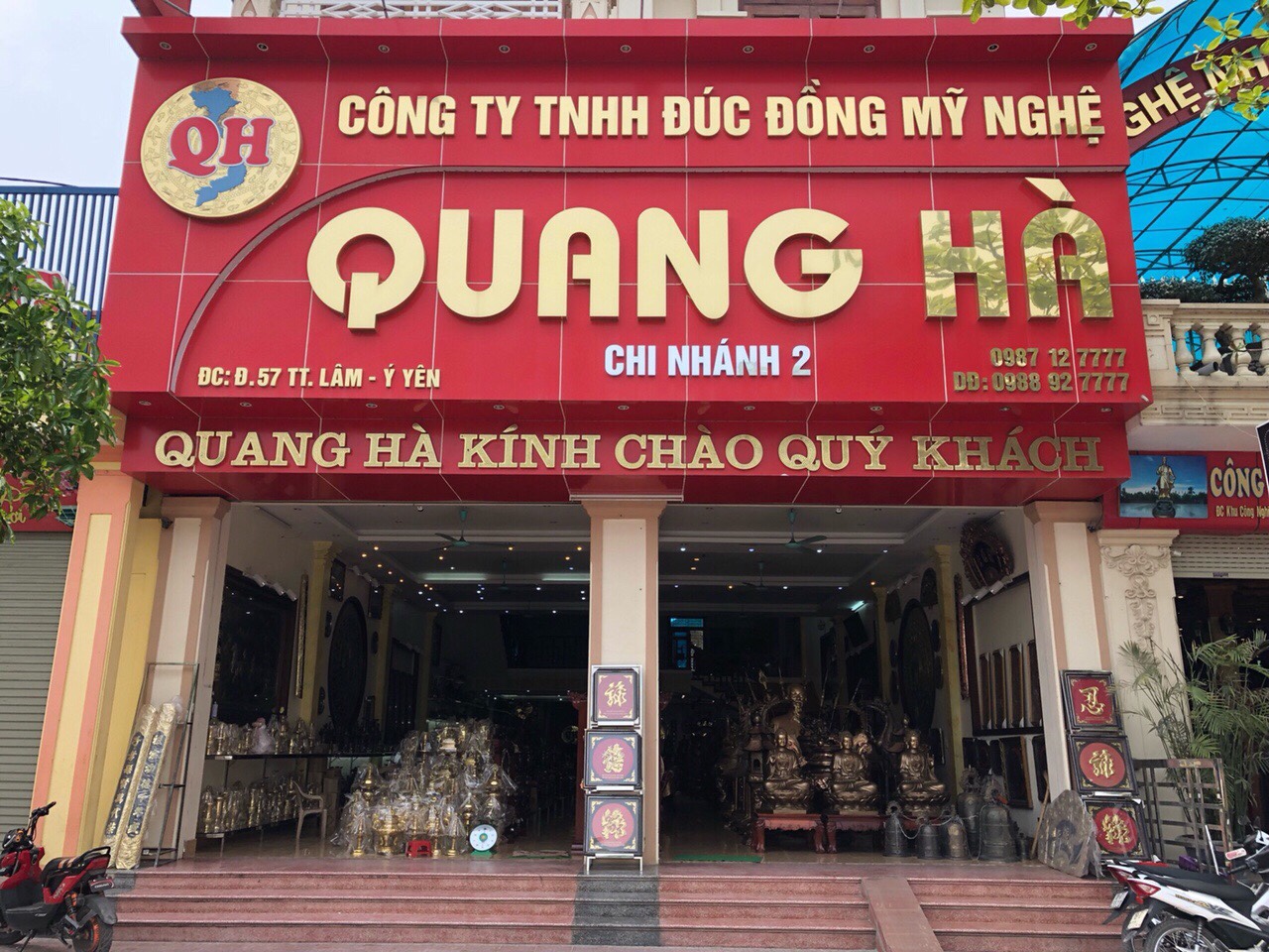 Đúc đồng Quang Hà chi nhánh 2 Đúc đồng Quang Hà chi nhánh 2