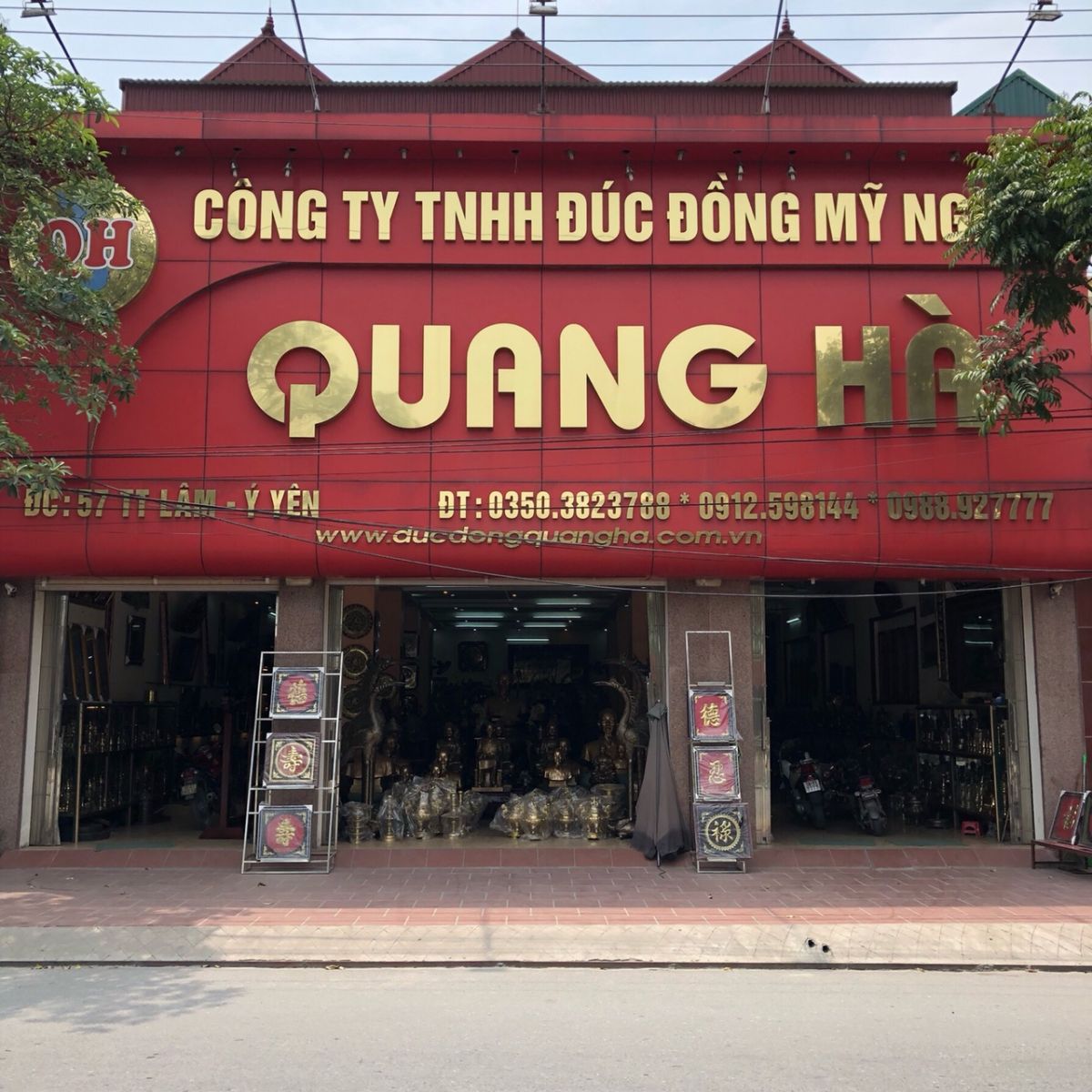 Đúc đồng Quang Hà chi nhánh 1 Đúc đồng Quang Hà chi nhánh 1