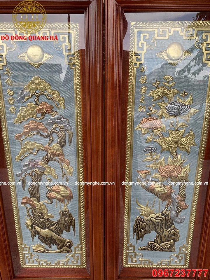 tranh tứ quý đồng