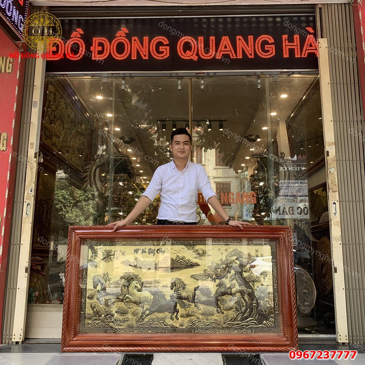 tranh bát mã truy phong hợp với tuổi nào