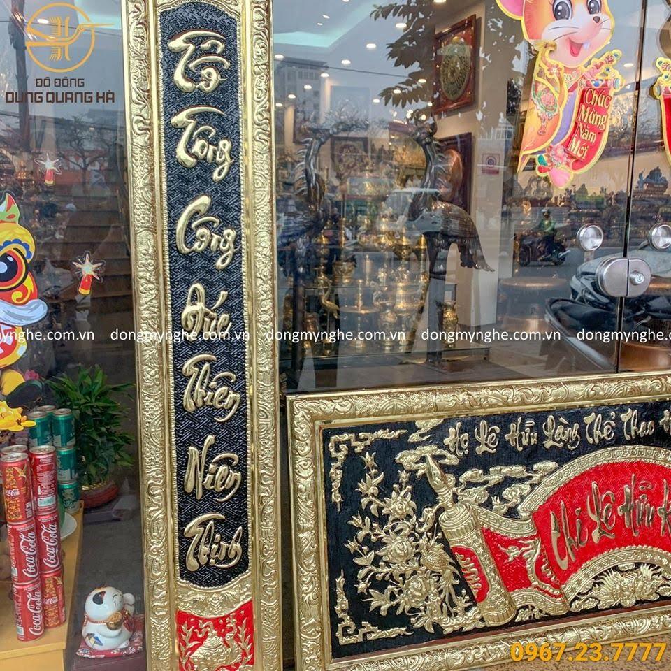 hoành phi câu đối nhà thờ thờ họ