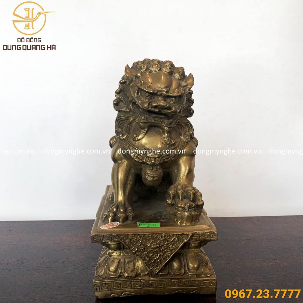 Con nghê phong thủy bằng đồng