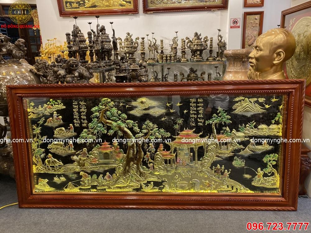 tranh phong thủy phòng khách tranh phong thủy phòng khách