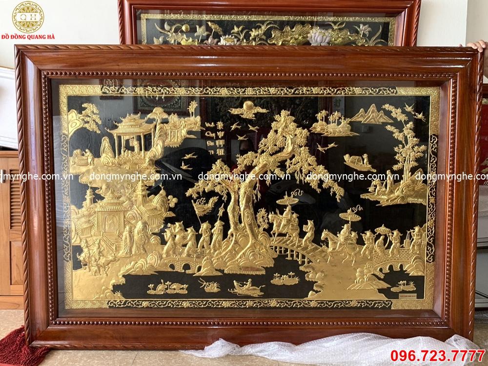 tranh phong thủy phòng khách tranh phong thủy phòng khách