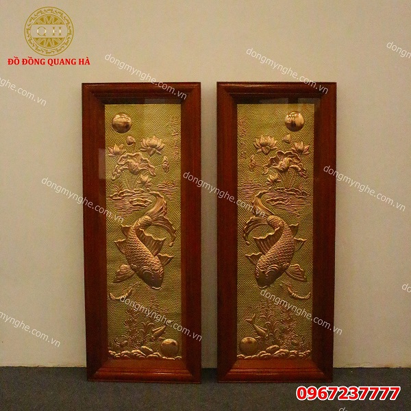 tranh cá chép phong thủy đẹp tranh cá chép phong thủy đẹp
