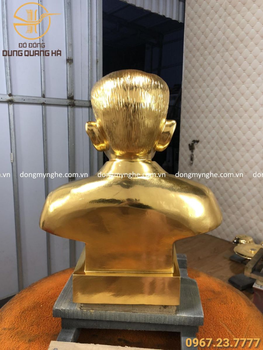 mạ vàng tượng đồng