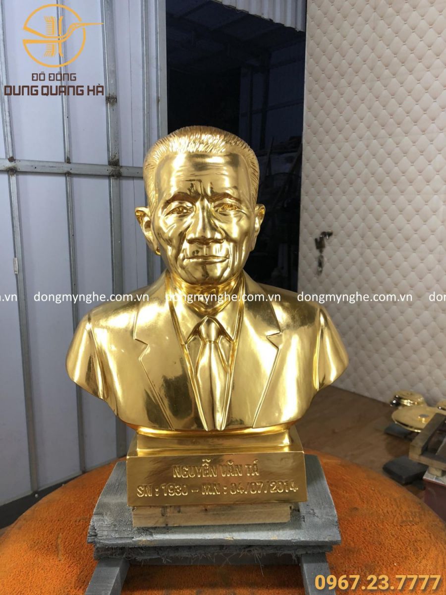 mạ vàng tượng đồng