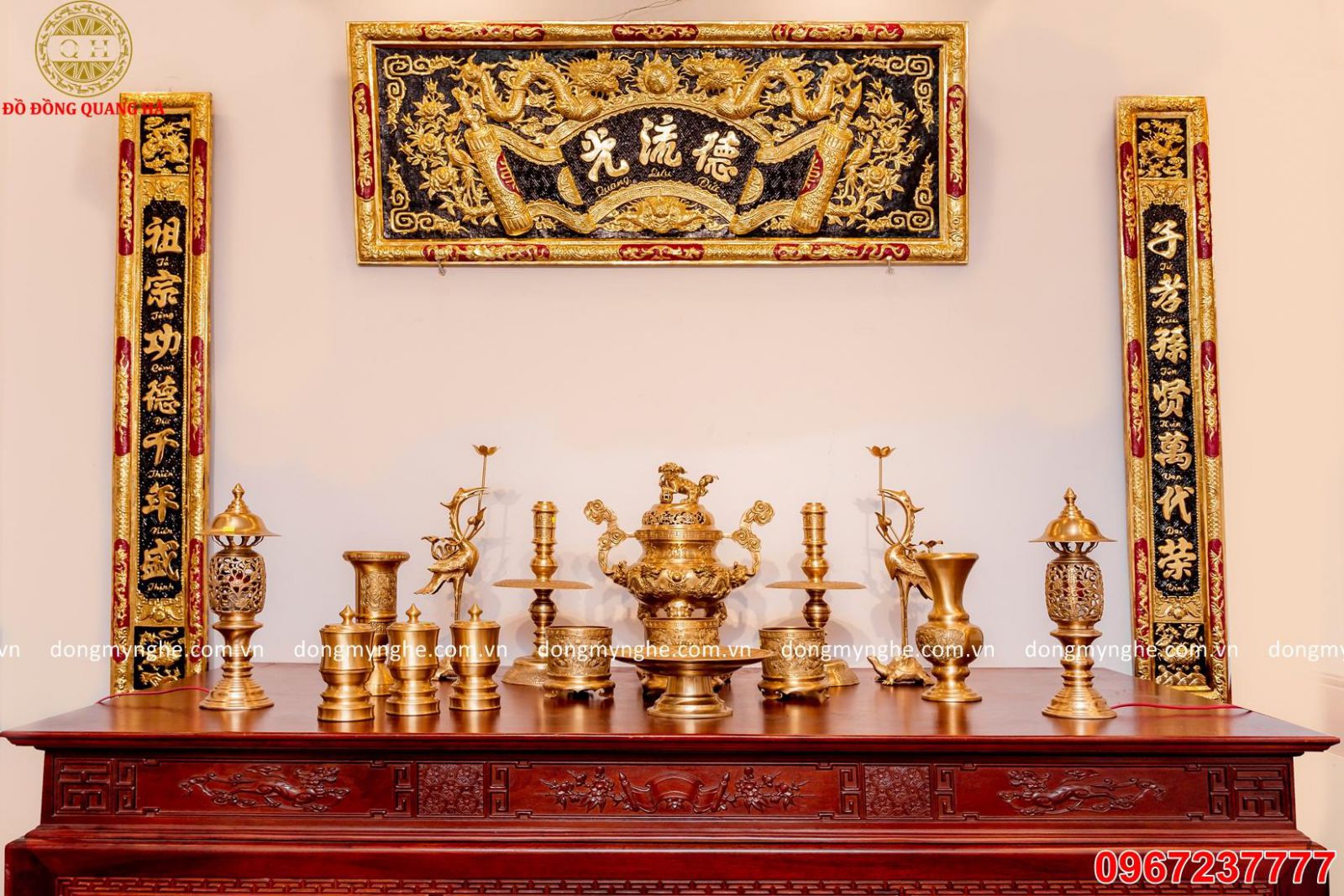 cách chọn mua đồ thờ cúng bằng đồng