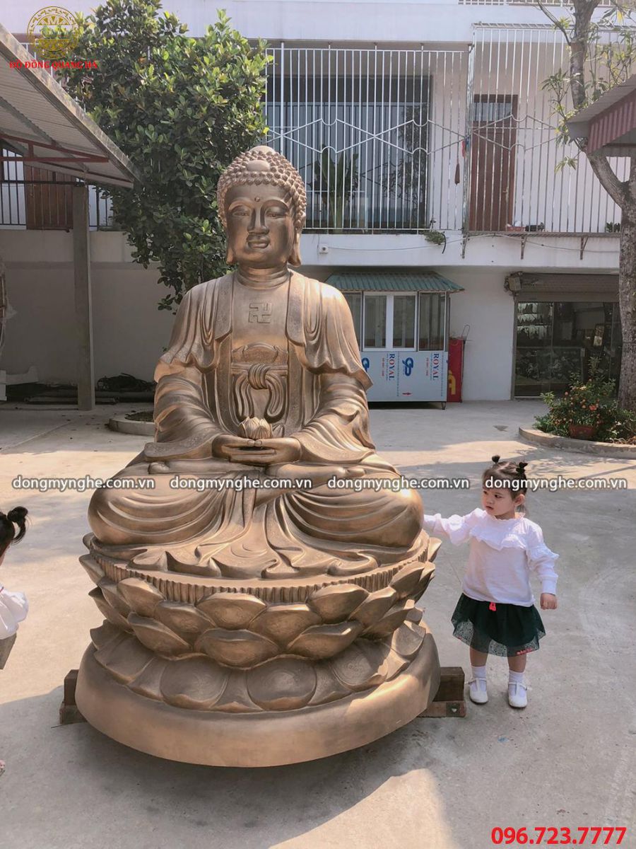 thi công tượng phật