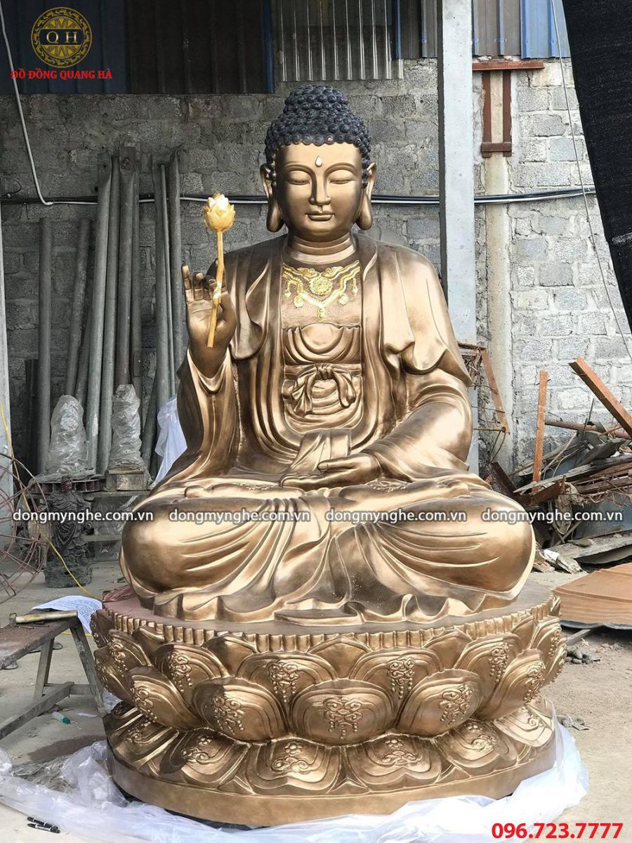 thi công tượng phật