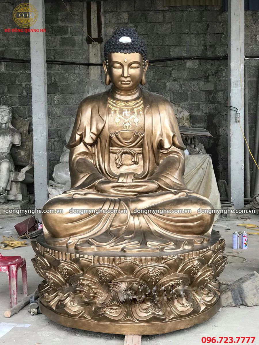 thi công tượng phật