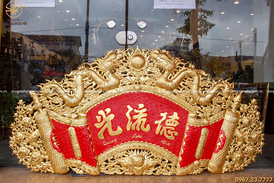 hoành phi câu đối dát vàng  hoành phi câu đối dát vàng