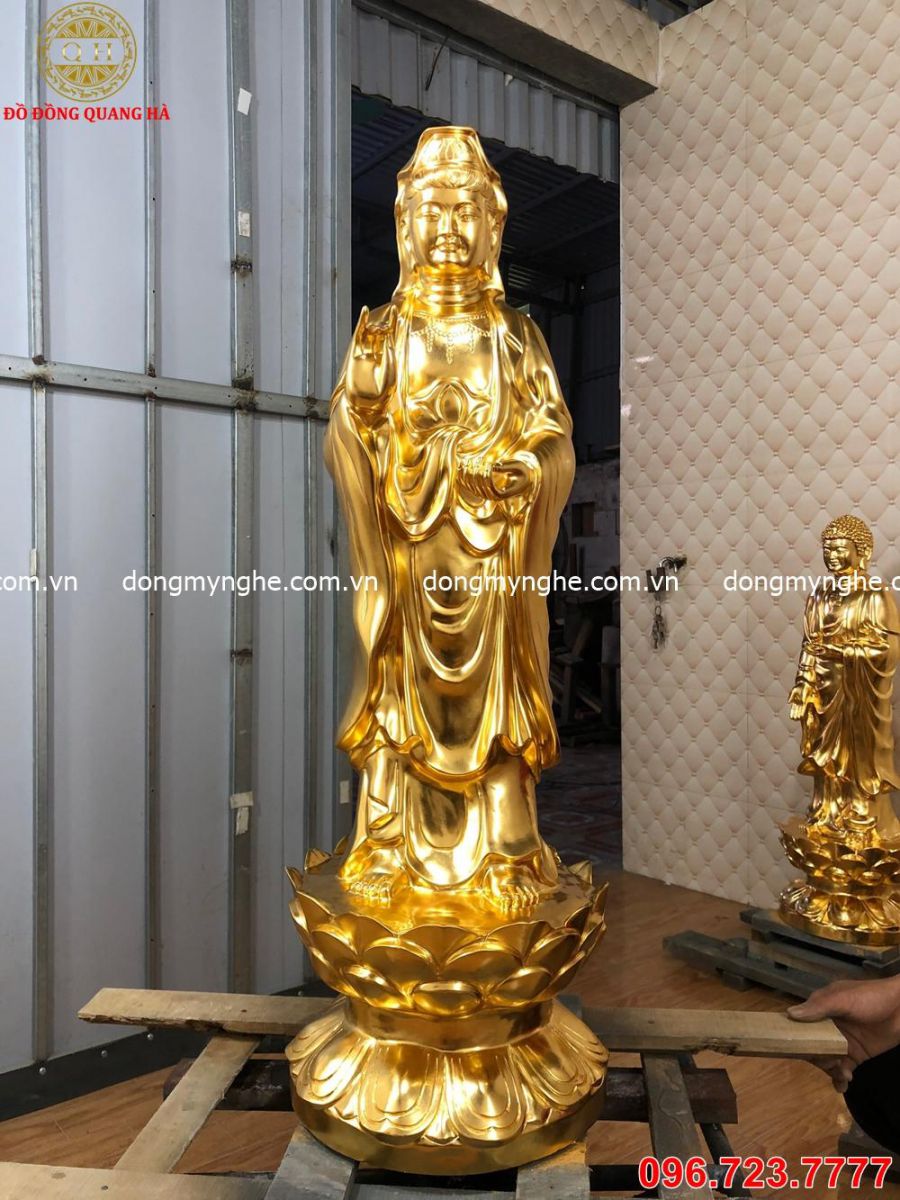 tượng tam thánh phật 