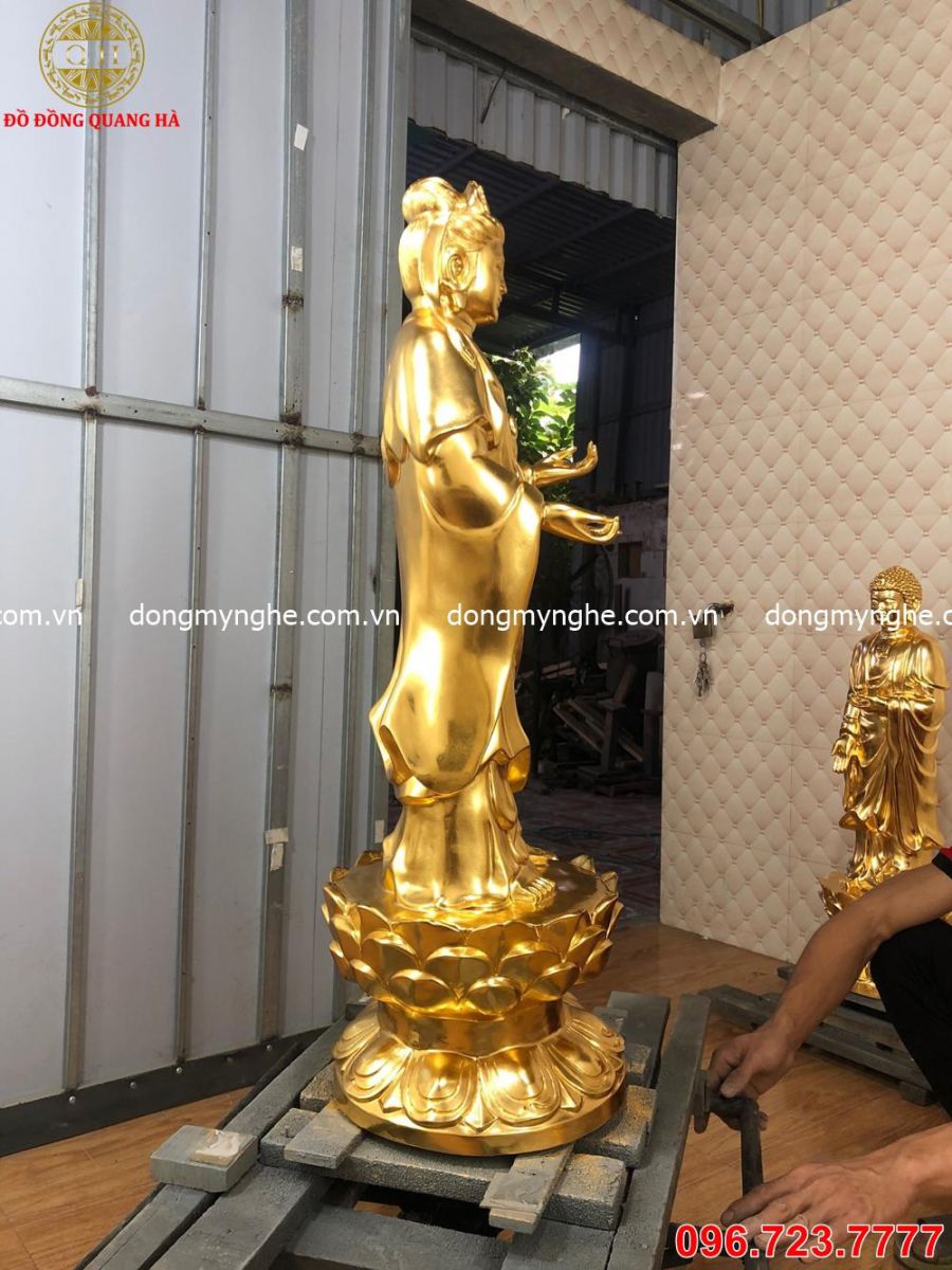 tượng tam thánh phật 