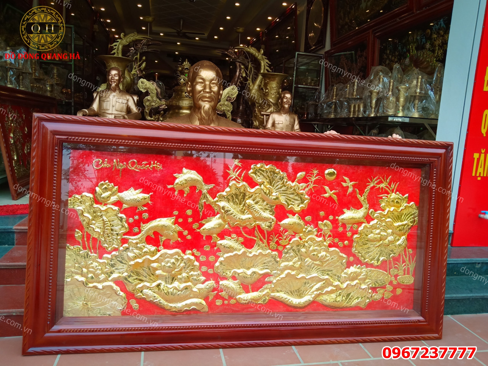 tranh cửu ngư treo hướng nào 