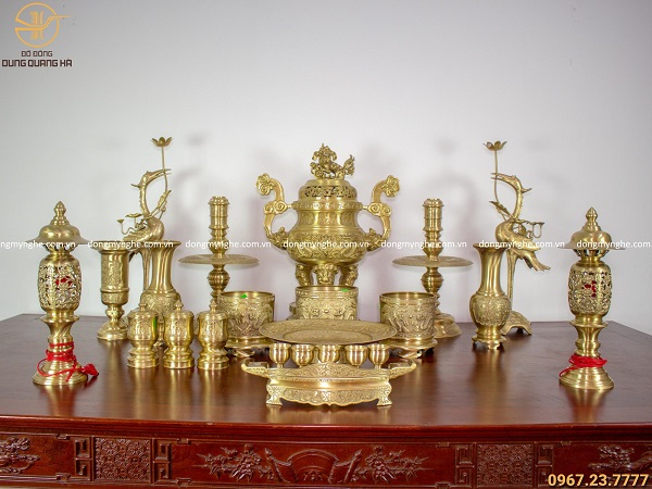 làm sạch đồ thờ bằng đồng  làm sạch đồ thờ bằng đồng