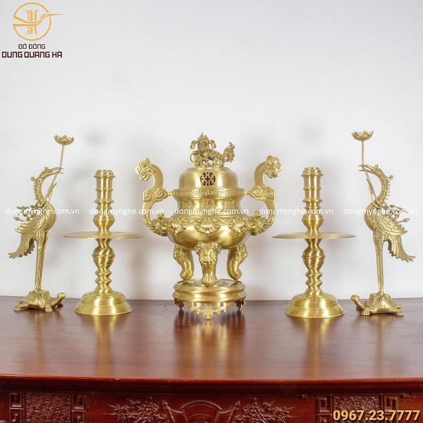 làm sạch đồ thờ bằng đồng  làm sạch đồ thờ bằng đồng