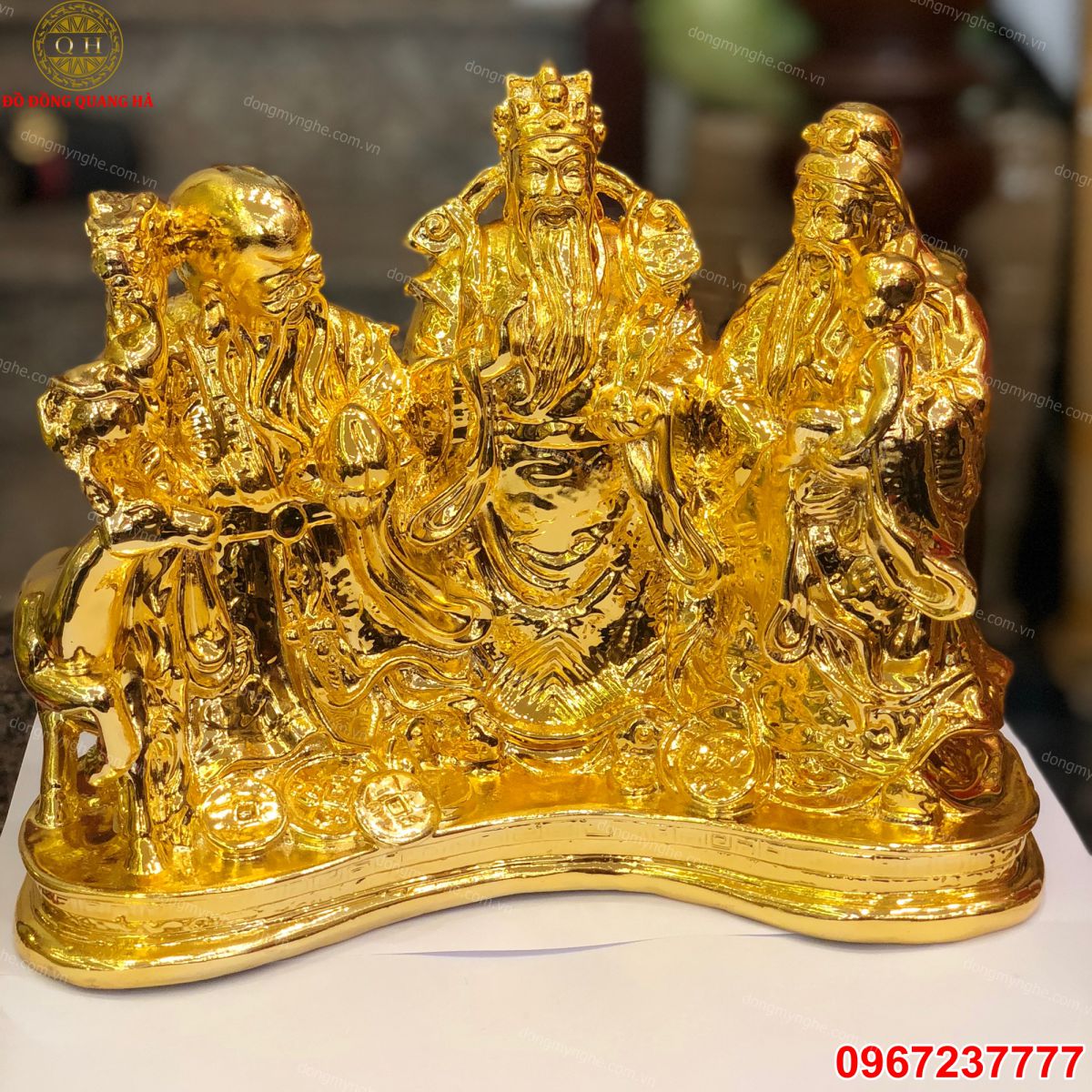 đặt tượng phúc lộc thọ trong nhà 