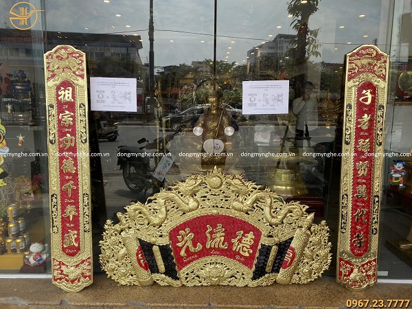 cuốn thư câu đối nhà thờ họ  cuốn thư câu đối nhà thờ họ