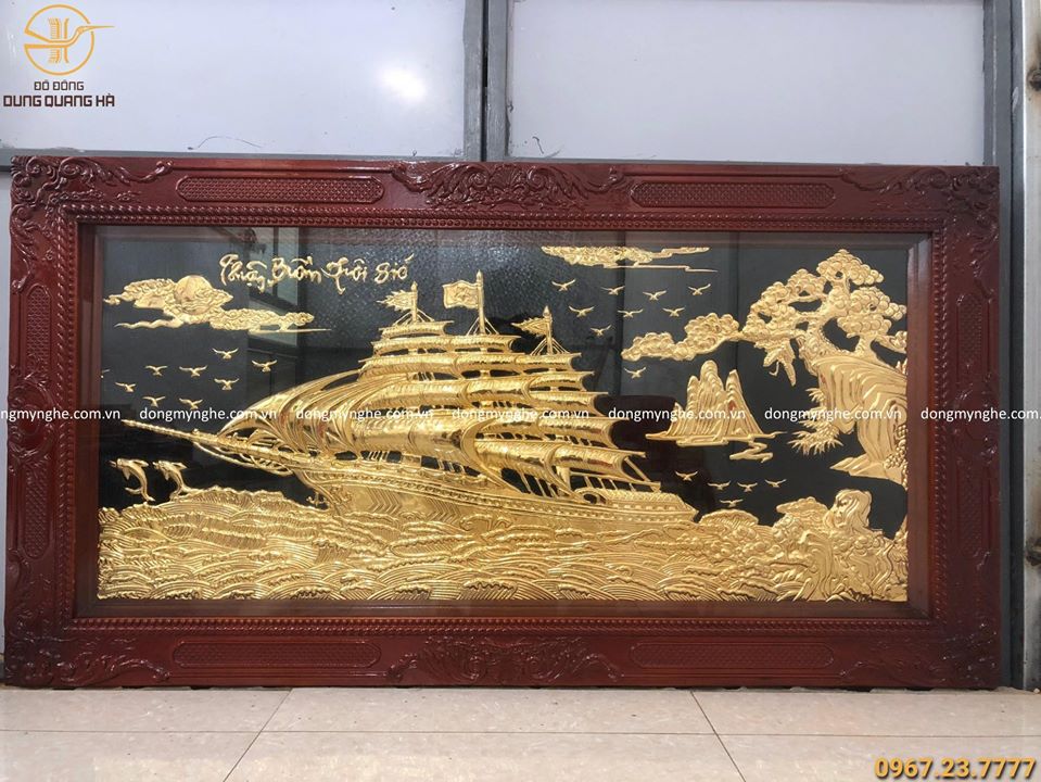 tranh đồng thuận buồm xuôi gió mừng tân gia tranh đồng thuận buồm xuôi gió mừng tân gia