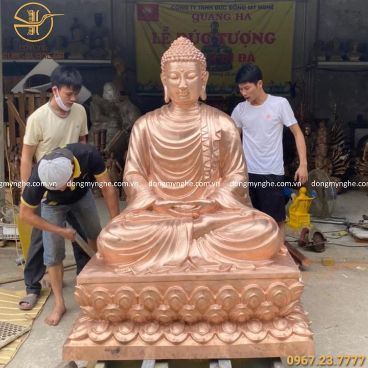 đúc tượng Phật đồng