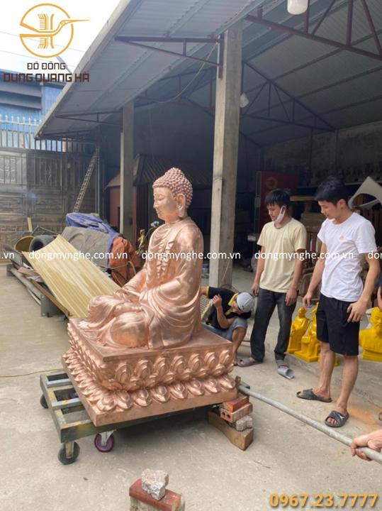 đúc tượng Phật đồng