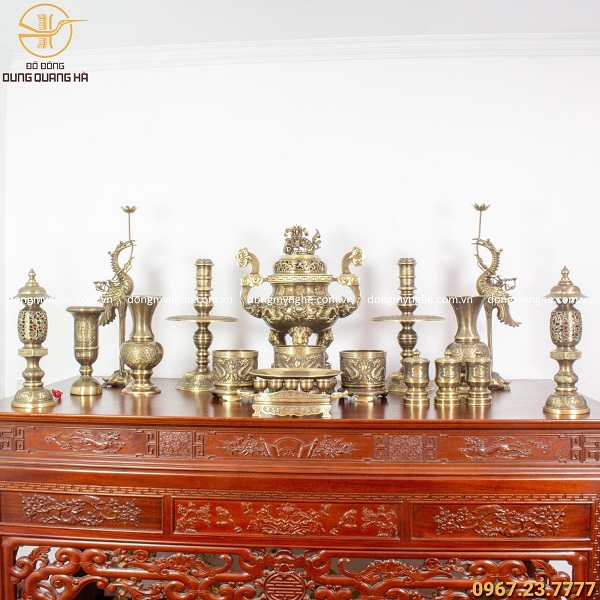 1 bộ đồ thờ cúng gồm những gì 