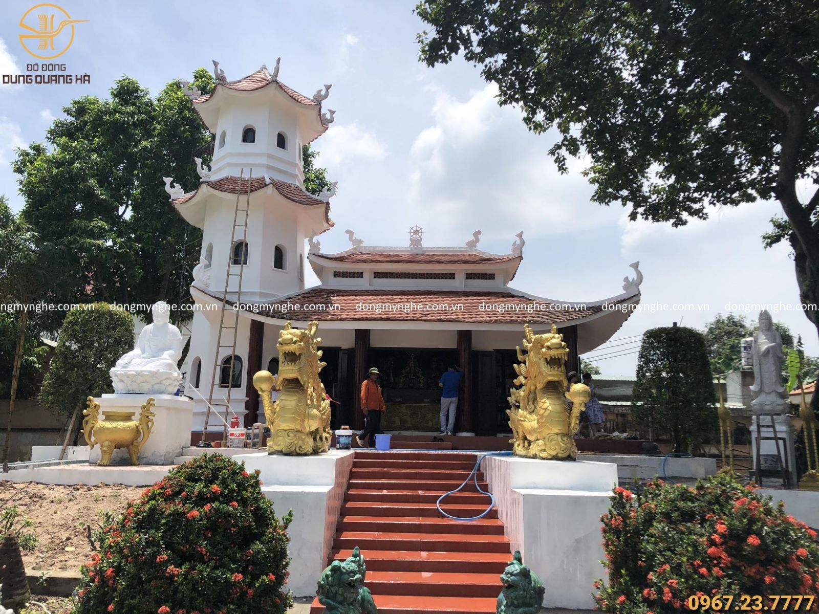 Bàn giao Bộ Đỉnh Hạc cỡ lớn tại tỉnh Bình Dương