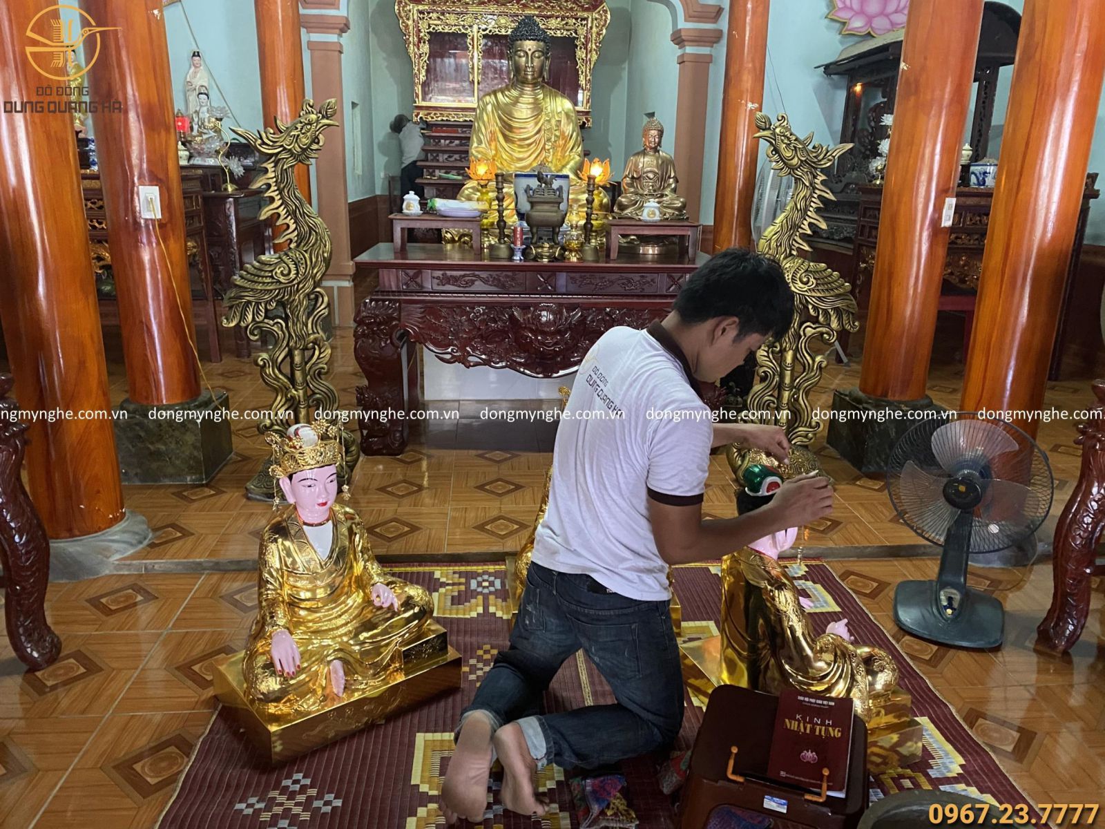 bàn giao tượng, đồ thờ tại Nghệ An