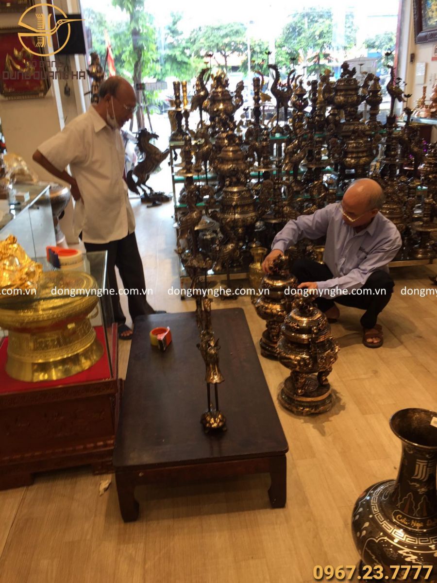 đồ thờ cúng bằng đồng đồ thờ cúng bằng đồng