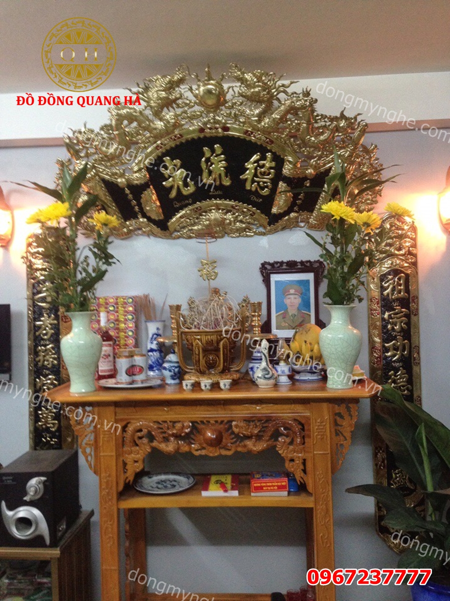 thứ tự đặt bát hương trên bàn thờ 