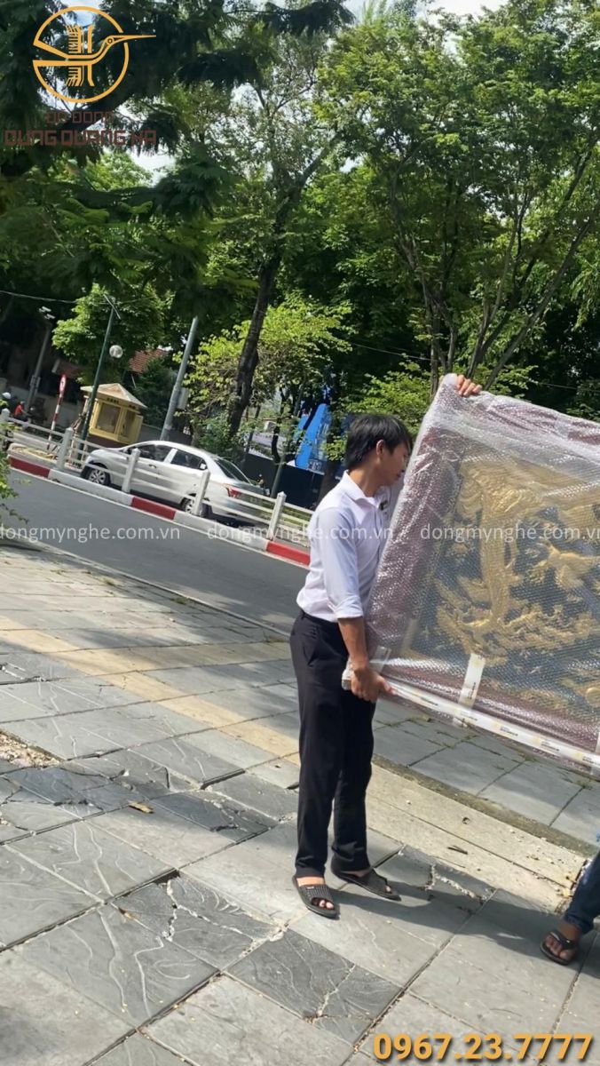 tranh bát mã truy phong