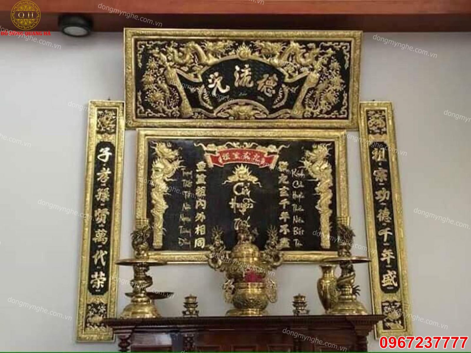 Bát hương đồng ấn tượng