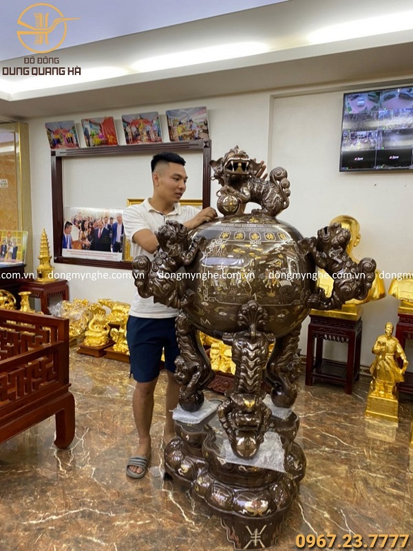 vật phẩm phong thủy phòng khách