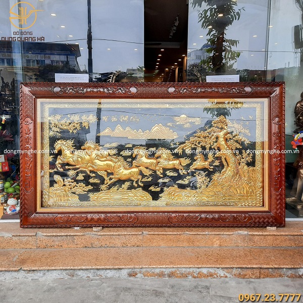 tranh mã đáo thành công ngựa quay hướng nào 