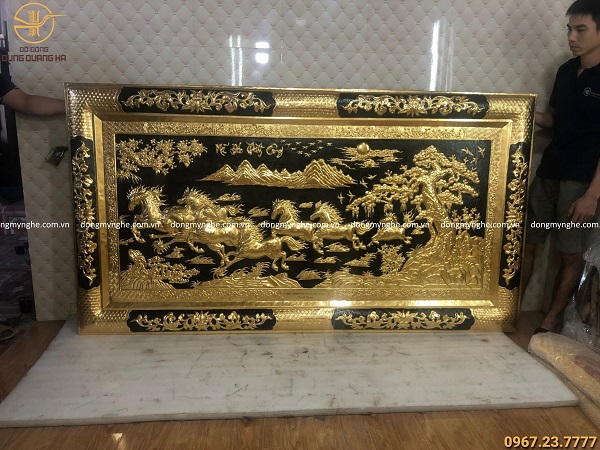 tranh mã đáo thành công ngựa quay hướng nào 