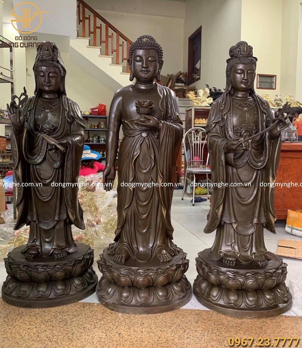 tượng tây phương tam thánh giá rẻ tượng tây phương tam thánh giá rẻ